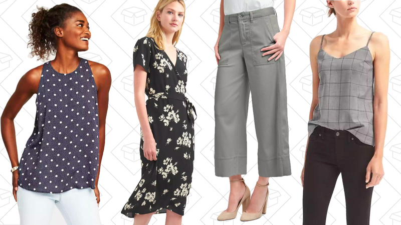 40% off at Banana Republic, Old Navy, and GAP with code HOT